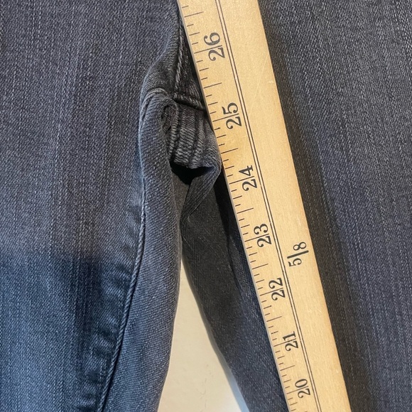 Torrid Womens Distressed Ripped Sky High Skinny Black Jeans Size 16 - Picture 9 of 9